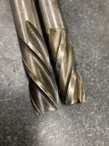 Right and Left Handed End Mills