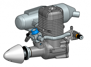 M40 Glow Plug Engine