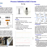 Process Validation of an IACV Screw