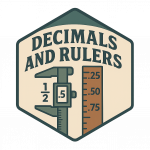Badge - Decimals and Rulers