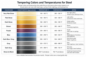 Tempering Steel
